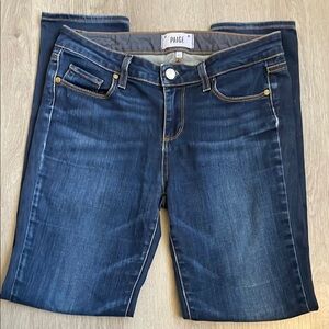 Paige Women's Skyline Skinny Blue Jeans Size 29